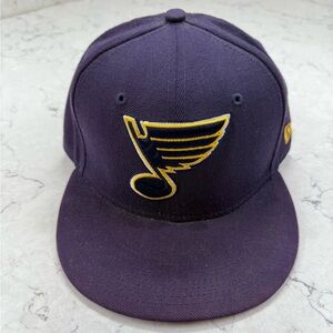 St. Louis Blues New Era Fitted Hat 7 1/8